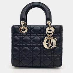 Christian Dior Cannage Small Lady Bag