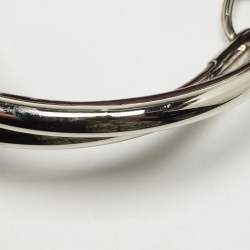 Pre Owned Dior Purple Croc Embossed Patent Leather 61 Tote