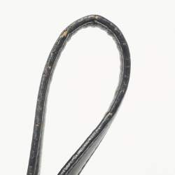 Pre Owned Dior Black Cannage Coated Canvas Medium Panarea Shopper Tote