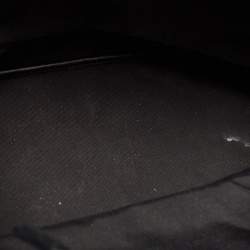 Pre Owned Dior Black Cannage Coated Canvas Medium Panarea Shopper Tote