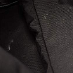 Pre Owned Dior Black Cannage Coated Canvas Medium Panarea Shopper Tote