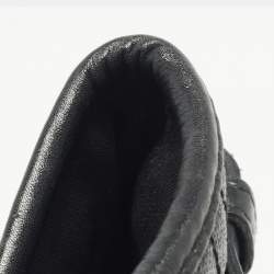 Pre Owned Dior Black Cannage Coated Canvas Medium Panarea Shopper Tote