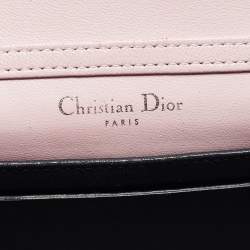 Dior Pink Micro Cannage Patent Leather Baby Diorama Chain Bag