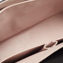 Pre Owned Dior Black Cannage Leather Large Miss Dior Flap Bag