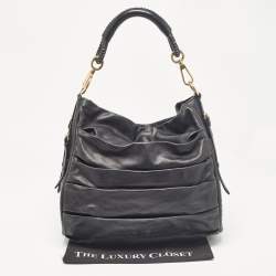 Dior Black Leather Libertine Hobo