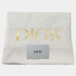 Dior Navy Blue Oblique Canvas  Book Tote Bag