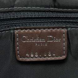 Pre Owned Dior Beige/Purple Calfhair and Bead Embellished Limited Edition 498/880 Malice Shoulder Bag