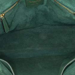 Dior Green Calfskin Leather Large Lady D-Sire Shoulder Bag