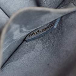 Pre Owned Dior Blue Leather Mini Diorever Tote