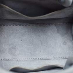 Pre Owned Dior Blue Leather Mini Diorever Tote