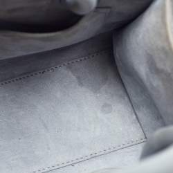 Pre Owned Dior Blue Leather Mini Diorever Tote