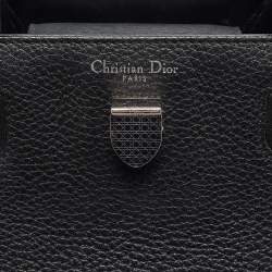 Pre Owned Dior Black Leather Mini Diorever Tote