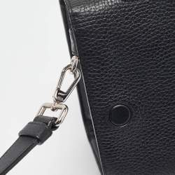 Pre Owned Dior Black Leather Mini Diorever Tote