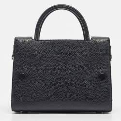 Pre Owned Dior Black Leather Mini Diorever Tote
