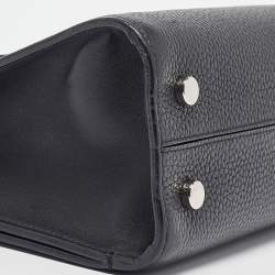 Pre Owned Dior Black Leather Mini Diorever Tote