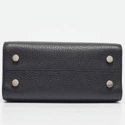 Pre Owned Dior Black Leather Mini Diorever Tote