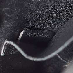 Pre Owned Dior Black Leather Mini Diorever Tote