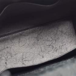 Pre Owned Dior Black Leather Mini Diorever Tote