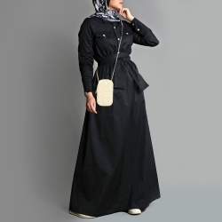 Pre Owned Dior Yellow Cannage Leather Lady Dior Phone Holder with Chain