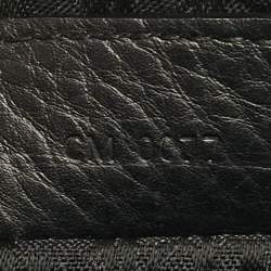 Pre Owned Dior Black Leather Ethnic Clutch Bag