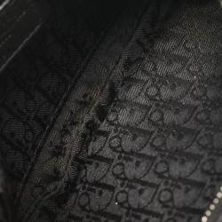 Pre Owned Dior Black Leather Ethnic Clutch Bag