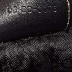 Pre Owned Dior Black Leather CD Logo Satchel