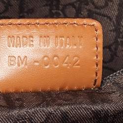 Dior Tan Leather Street Chic  Satchel