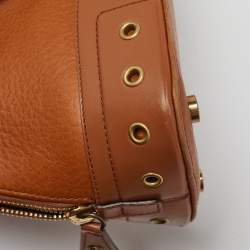 Dior Tan Leather Street Chic  Satchel