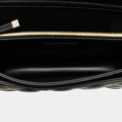 Pre Owned Christian Dior Black Lambskin  Dior Cannage My Bag Handbag