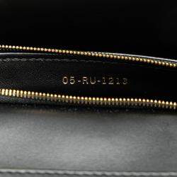 Pre Owned Christian Dior Black Lambskin  Dior Cannage My Bag Handbag