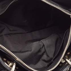 Pre Owned Dior Black Leather Diorissimo Satchel