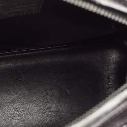 Pre Owned Dior Metallic Lizard Medium Lady Dior Tote