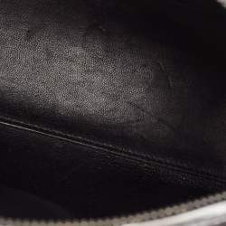 Pre Owned Dior Metallic Lizard Medium Lady Dior Tote