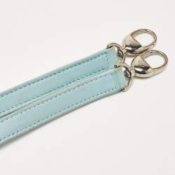 Pre Owned Dior Multicolor Cannage Leather and Python Medium Lady Dior Tote