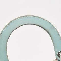 Pre Owned Dior Multicolor Cannage Leather and Python Medium Lady Dior Tote