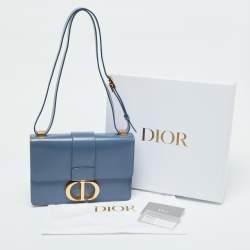 Pre Owned حقيبة كتف ديور 30 ​​مونتين جلد أخضر