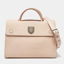 Dior Pink Leather Medium Diorever Tote