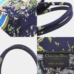 Dior Multicolor Canvas Embroidered Large D-Constellation Book Tote Bag 