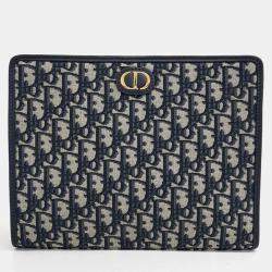 Pre Owned Christian Dior Montaine 30 Clutch Bag
