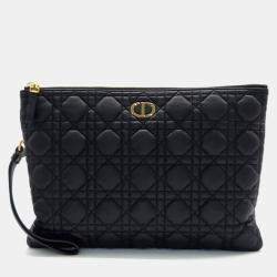 Pre Owned Christian Dior Caro Daily Clutch Bag