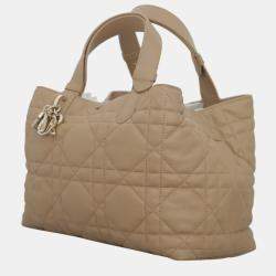 Pre Owned Christian Dior Beige Medium Toujours Bag