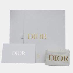 Christian Dior Black Calfskin Leather Caro Macrocannage Mini Bag
