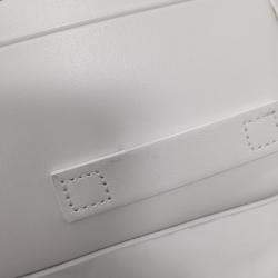 Pre Owned Christian Dior White/ Blue Small DiorCamp Messenger Bag