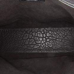 Dior Black Canyon Grained Lambskin Lady Dior Large Bag