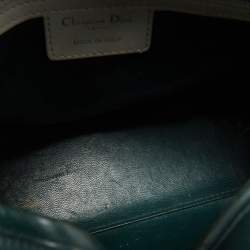 Pre Owned Dior Multicolor Cannage Leather Medium Lady Dior Tote
