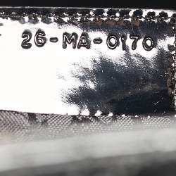 Pre Owned Dior Black Cannage Patent Leather XL Lady Dior Tote
