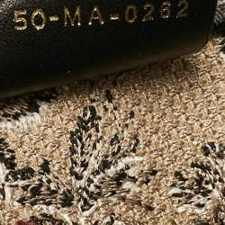 Pre Owned Dior Multicolor Embroidered Canvas Medium Garden Book Tote