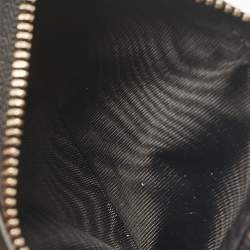 Pre Owned Dior Black Cannage Leather Dior Addict Compact Wallet