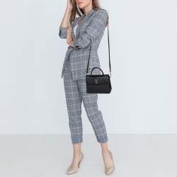Dior Black Leather Mini Diorever Tote