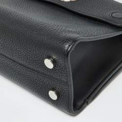 Pre Owned Dior Black Leather Mini Diorever Tote